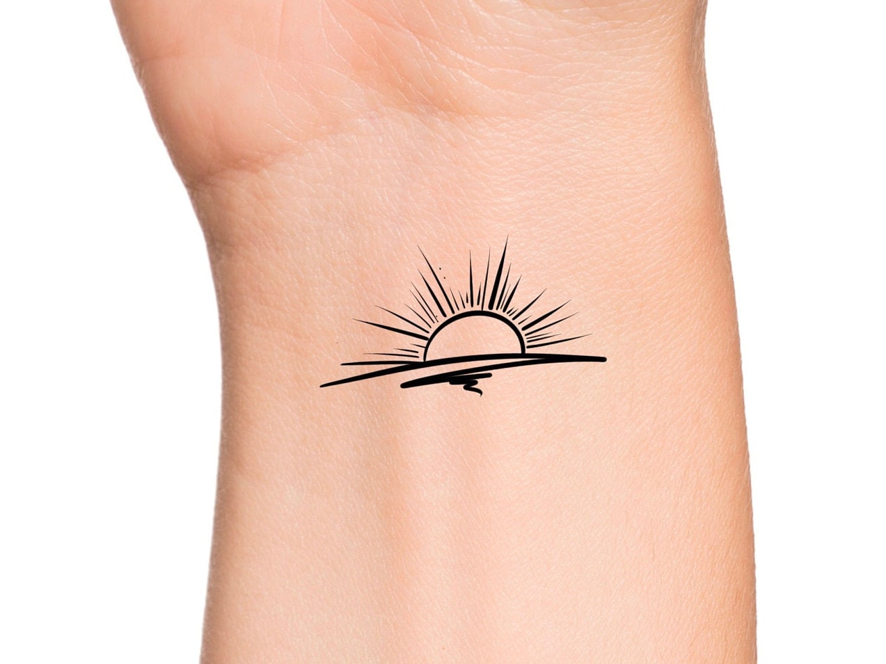 sunset tattoo meaning