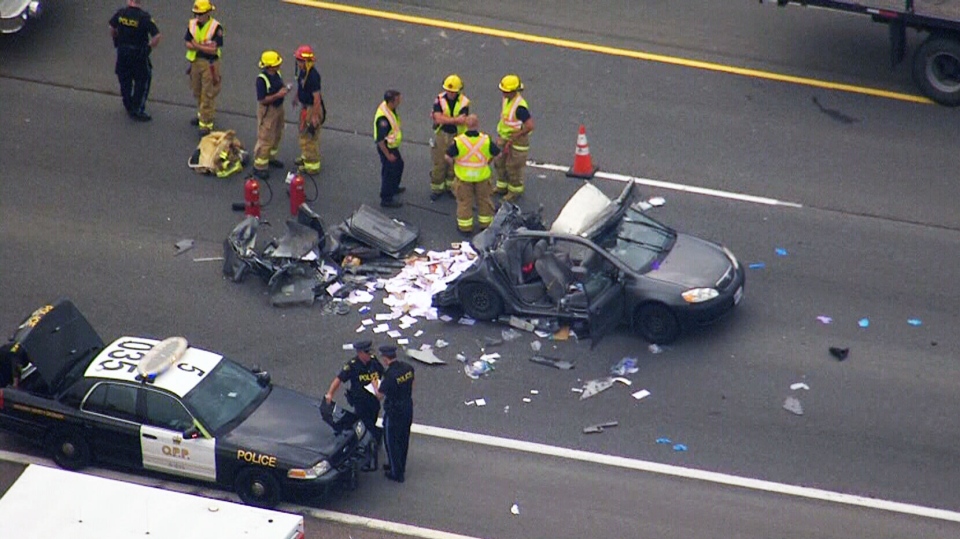 401 crash today