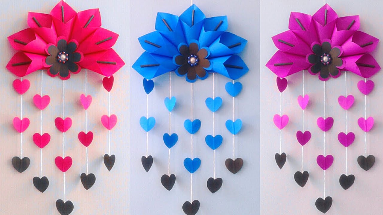 paper wall hanging craft ideas