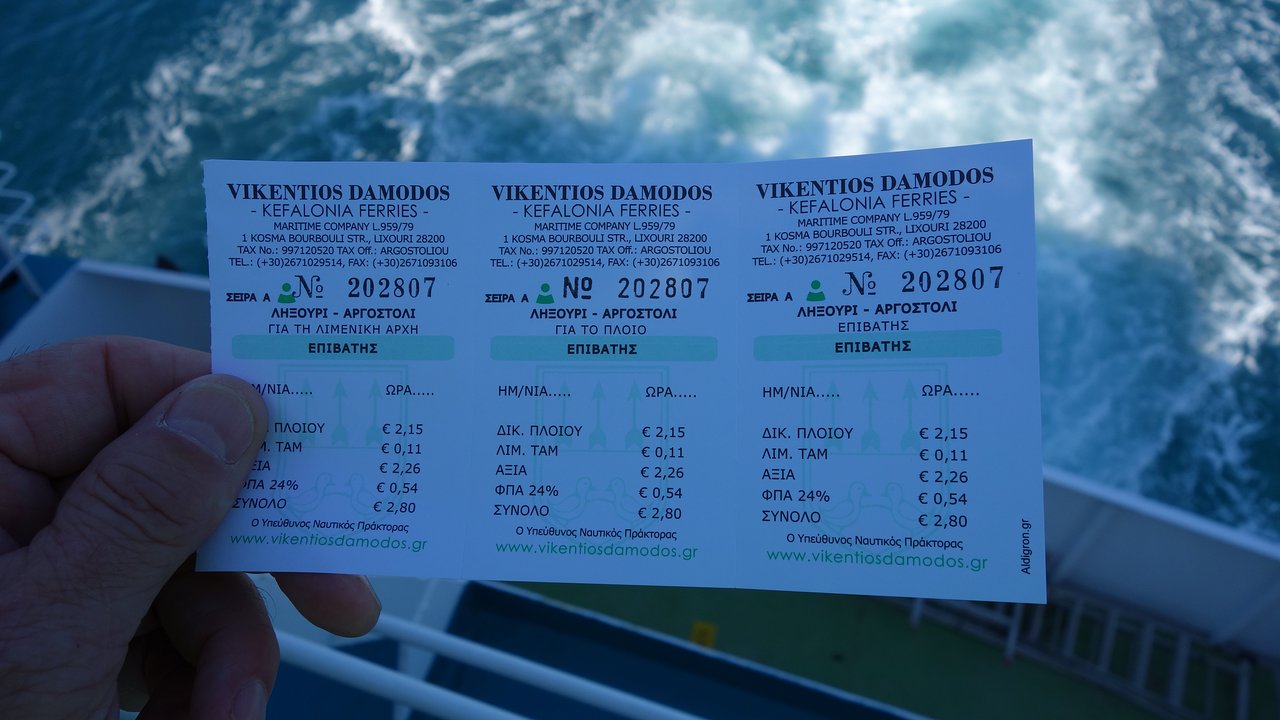 argostoli to lixouri ferry tickets