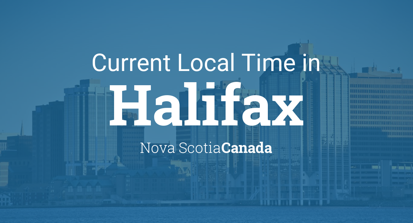 time zone in halifax