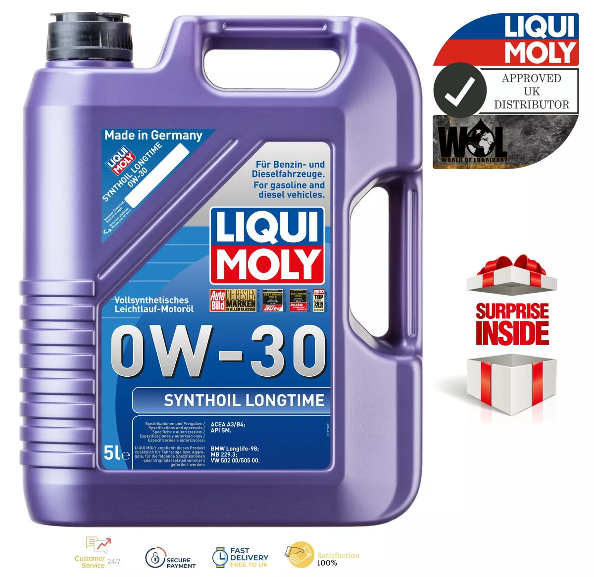 liqui moly 5w30 vs 5w40