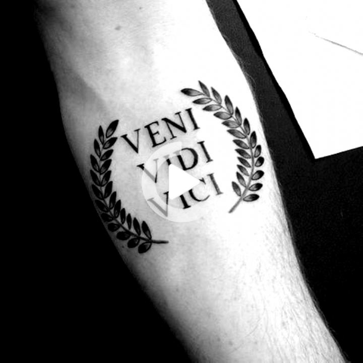 veni vidi vici tattoo