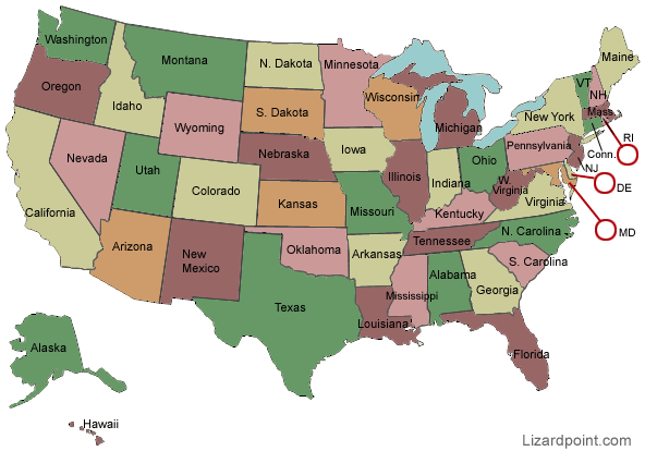 america geography quiz