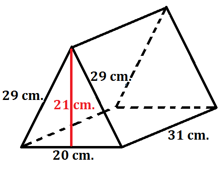 total area of a triangular prism