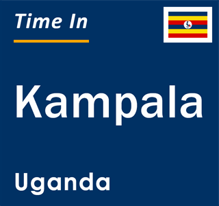 time in kampala