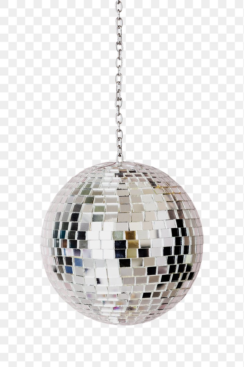 disco ball transparent background