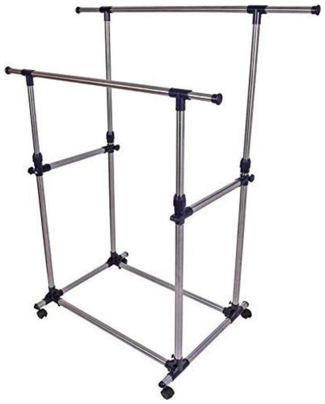 steel floor cloth dryer stand