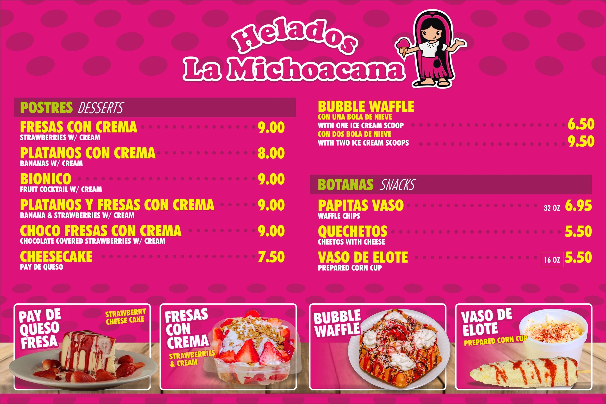 la michoacana near me