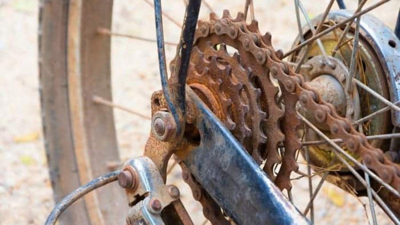 how to take rust off bike chain