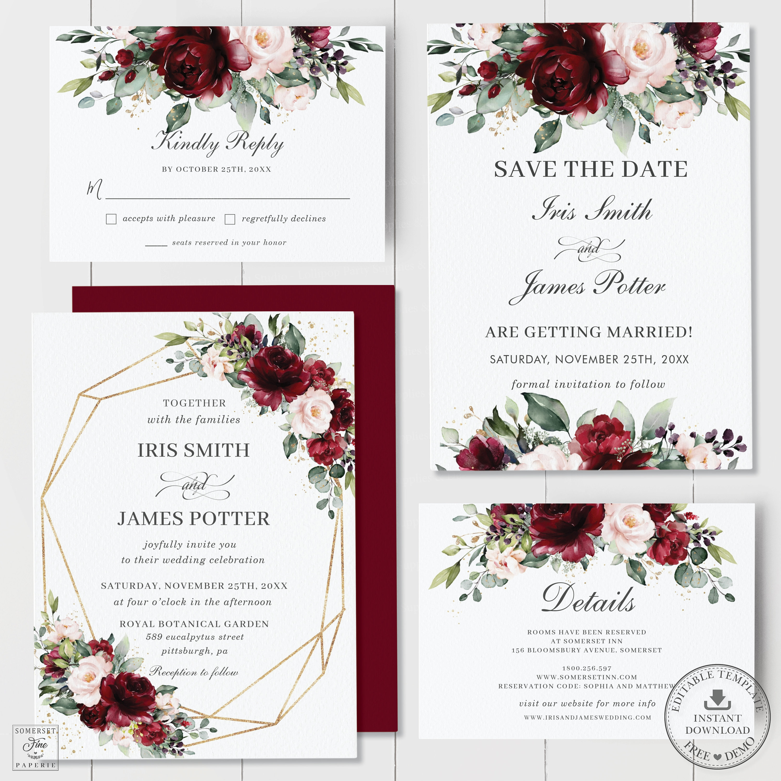 wedding invitations templates free