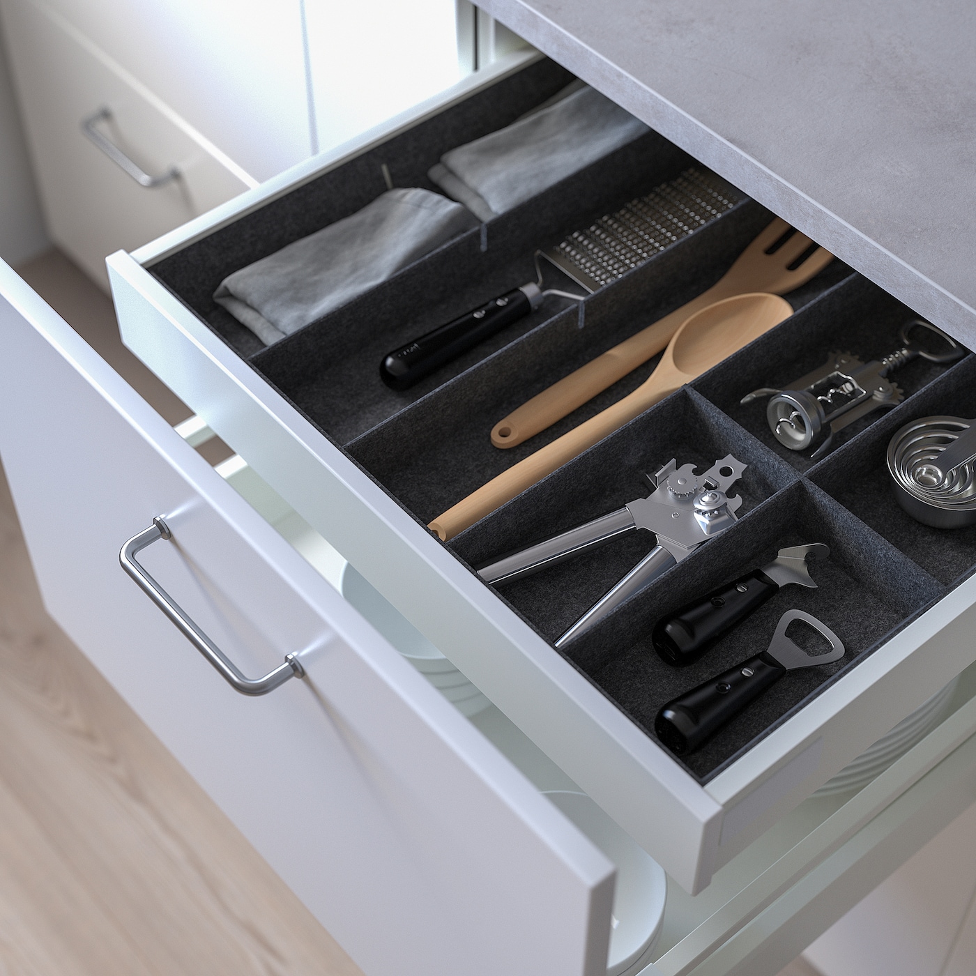 ikea desk drawer organizer