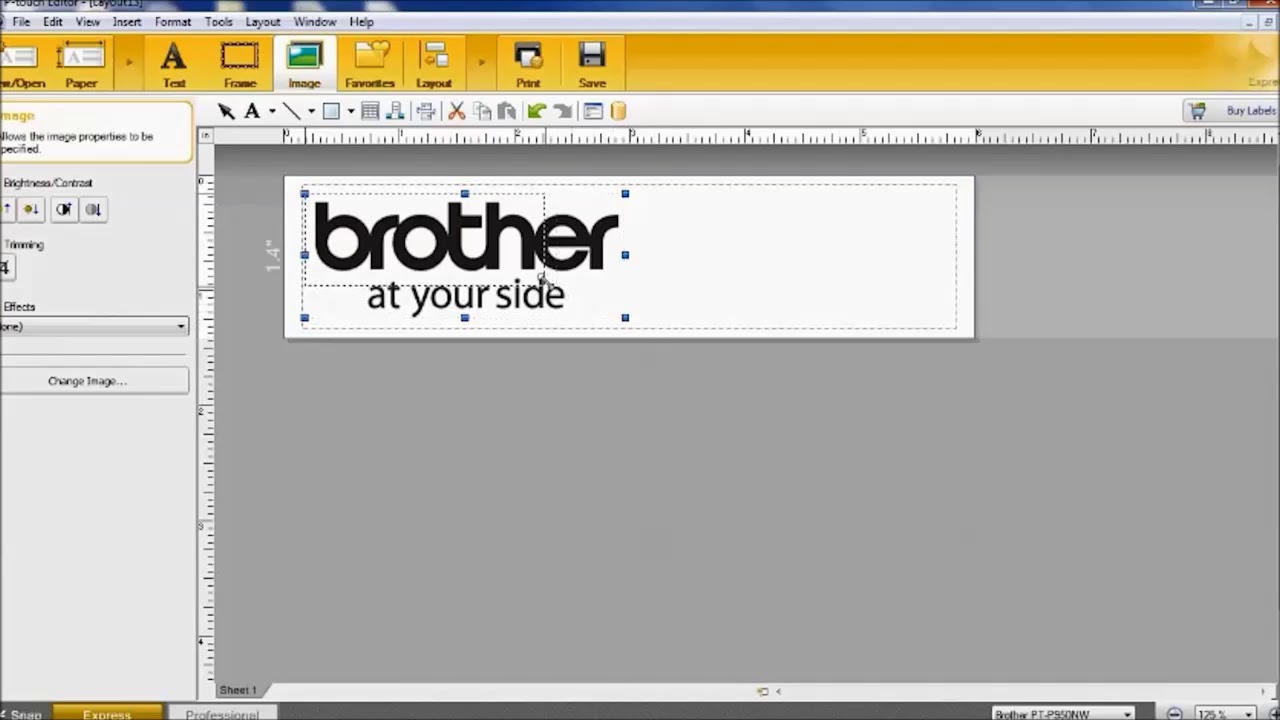 p touch editor