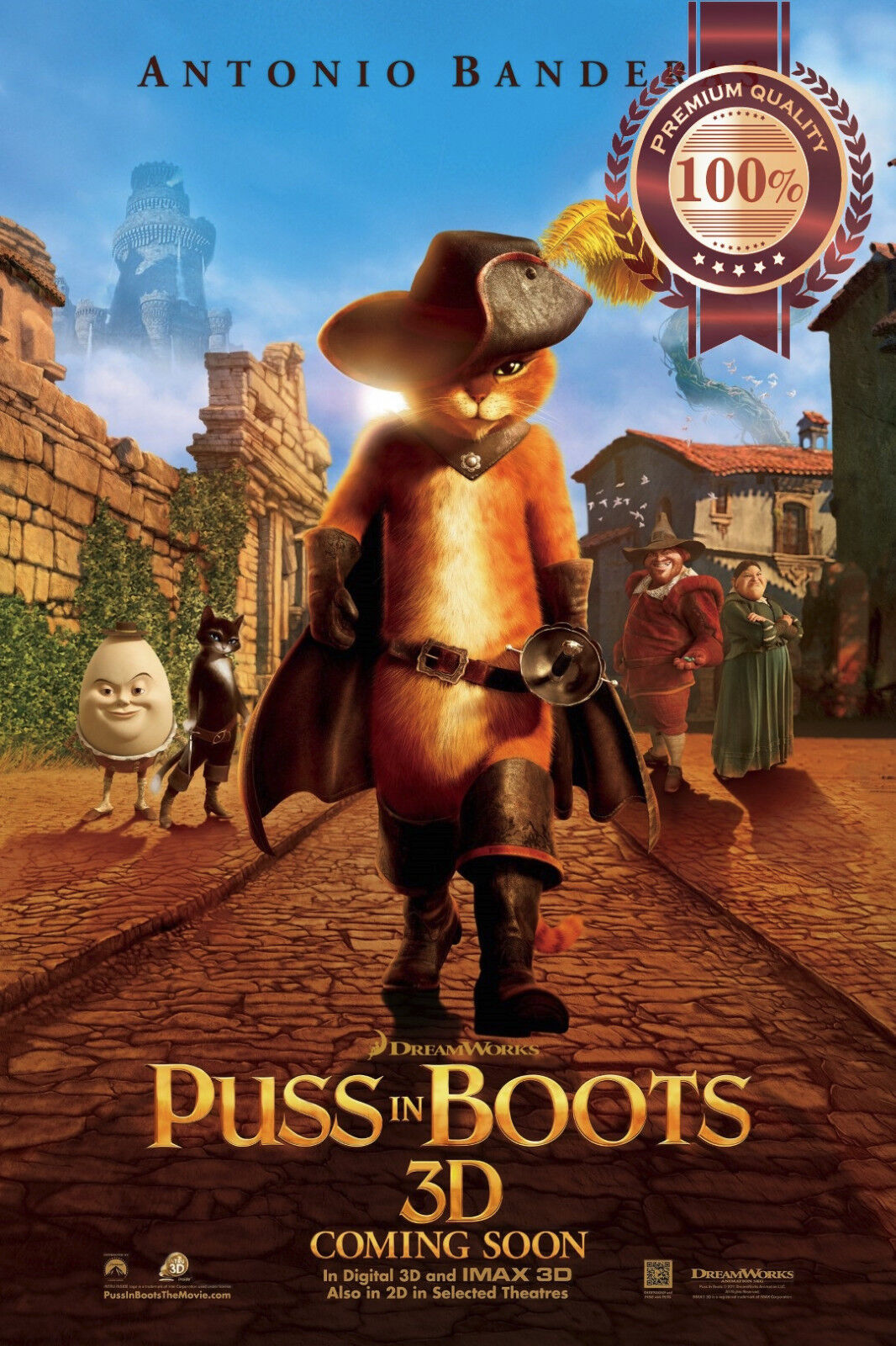 puss and boots poster