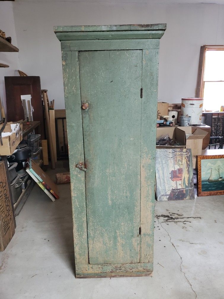 vintage chimney cabinet