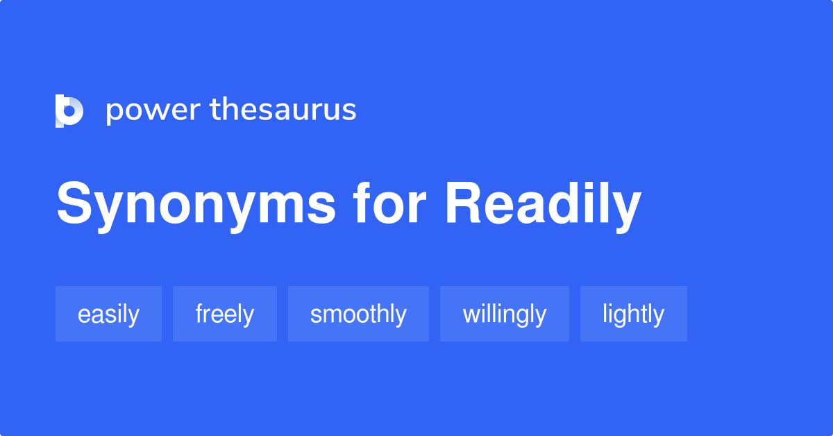readily thesaurus