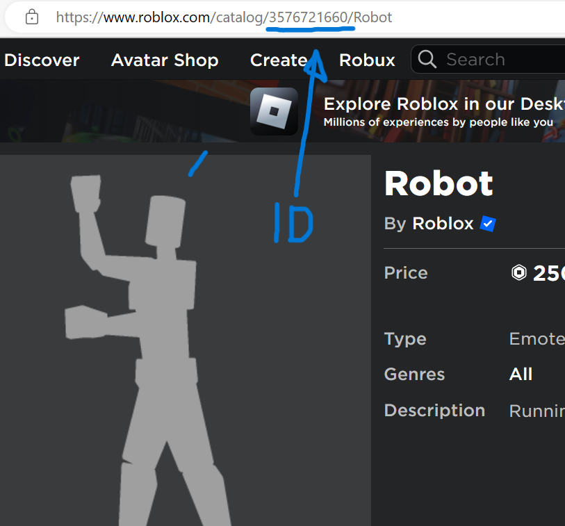 animation id roblox