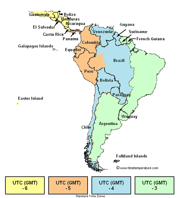 colombia time zone