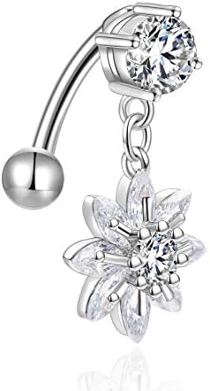 silver belly ring