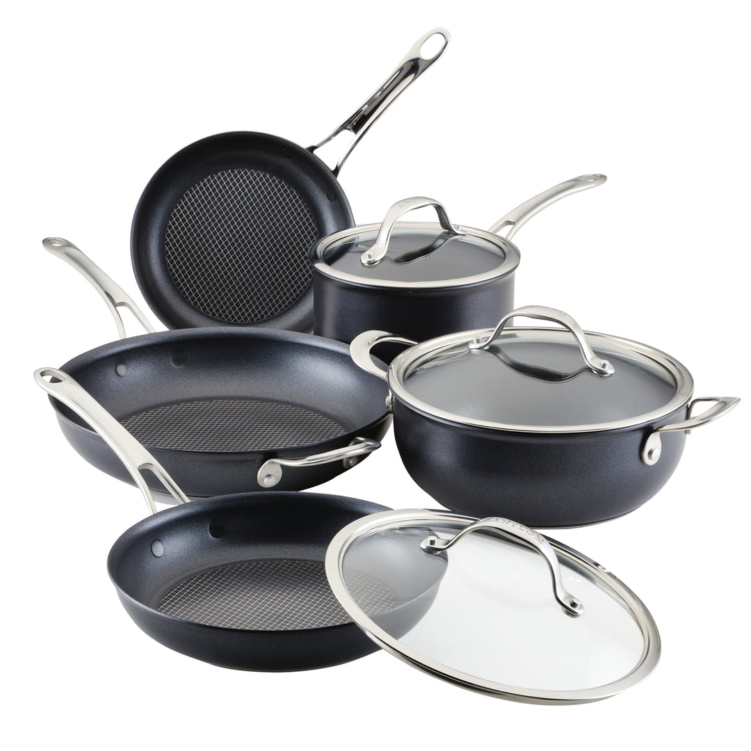 anolon advanced 8 piece cookware set