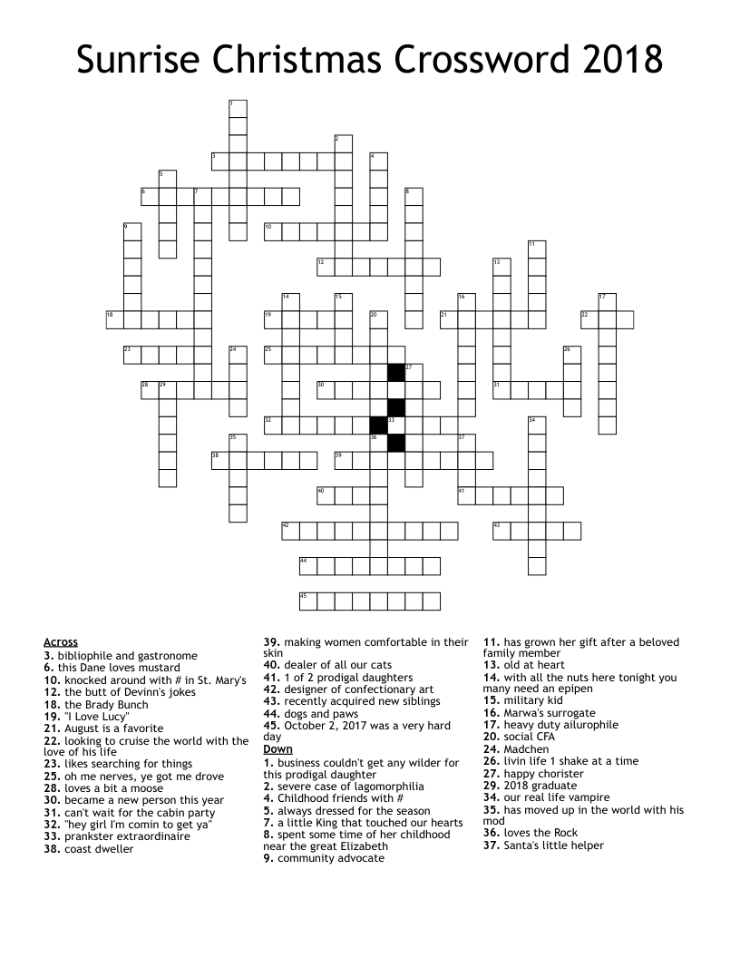 gastronome crossword clue