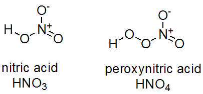 oxidation number of n in hno3