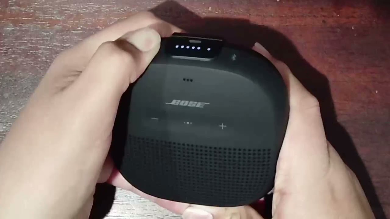 how to reset a bose soundlink speaker