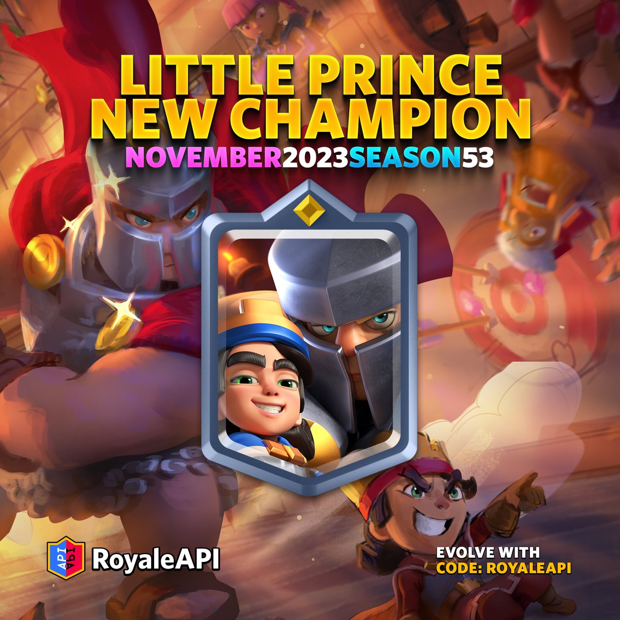 new clash royale champion