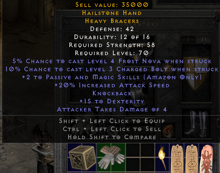 d2r craft gloves