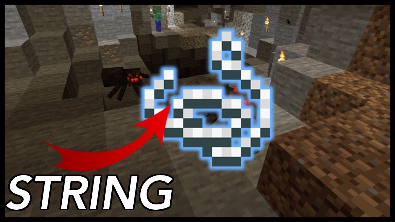 how to get a string in minecraft