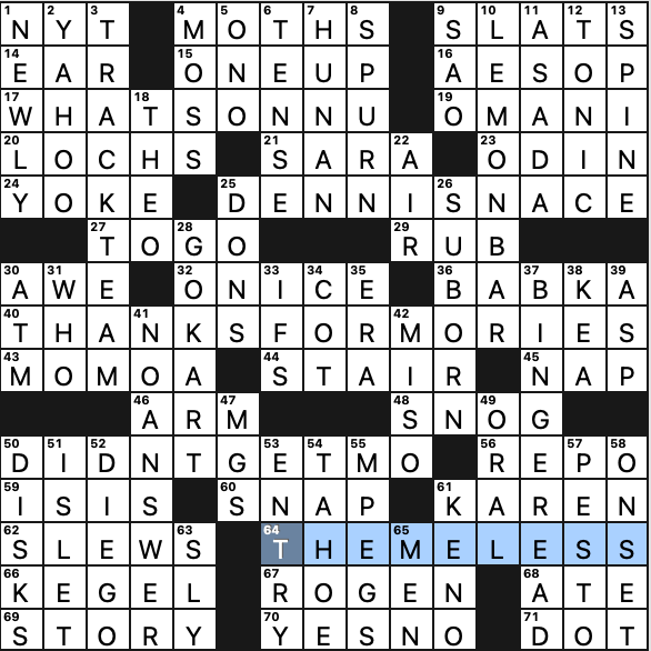 neutrogena shampoo line nyt crossword