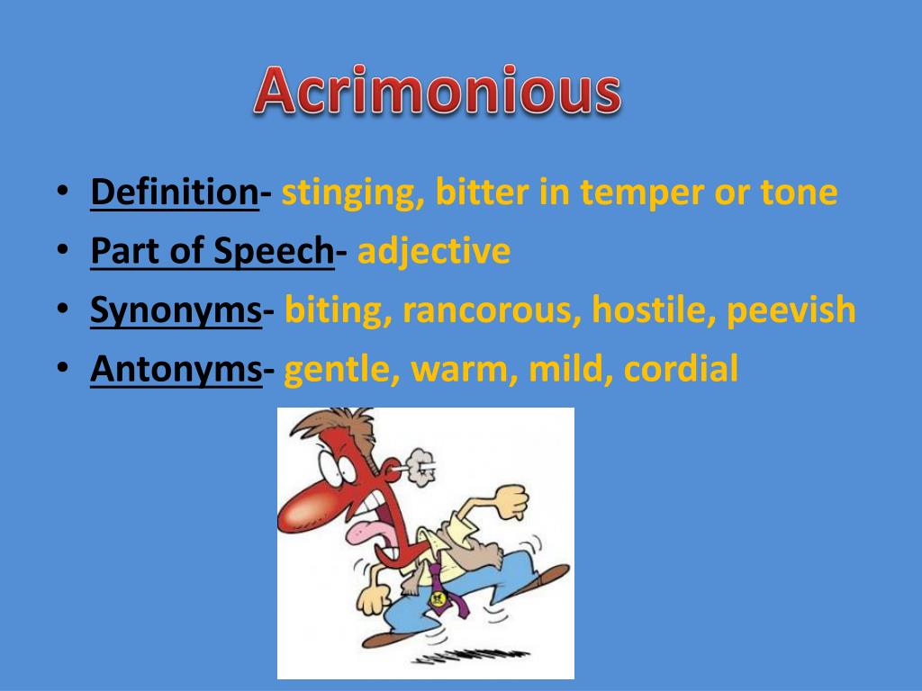 temper antonym