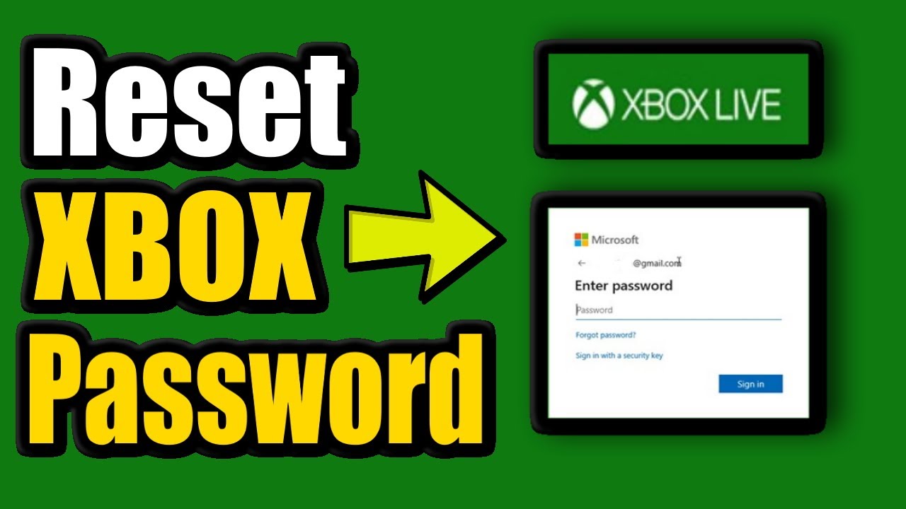 reset xbox microsoft password