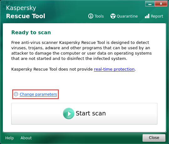 kaspersky recovery disk