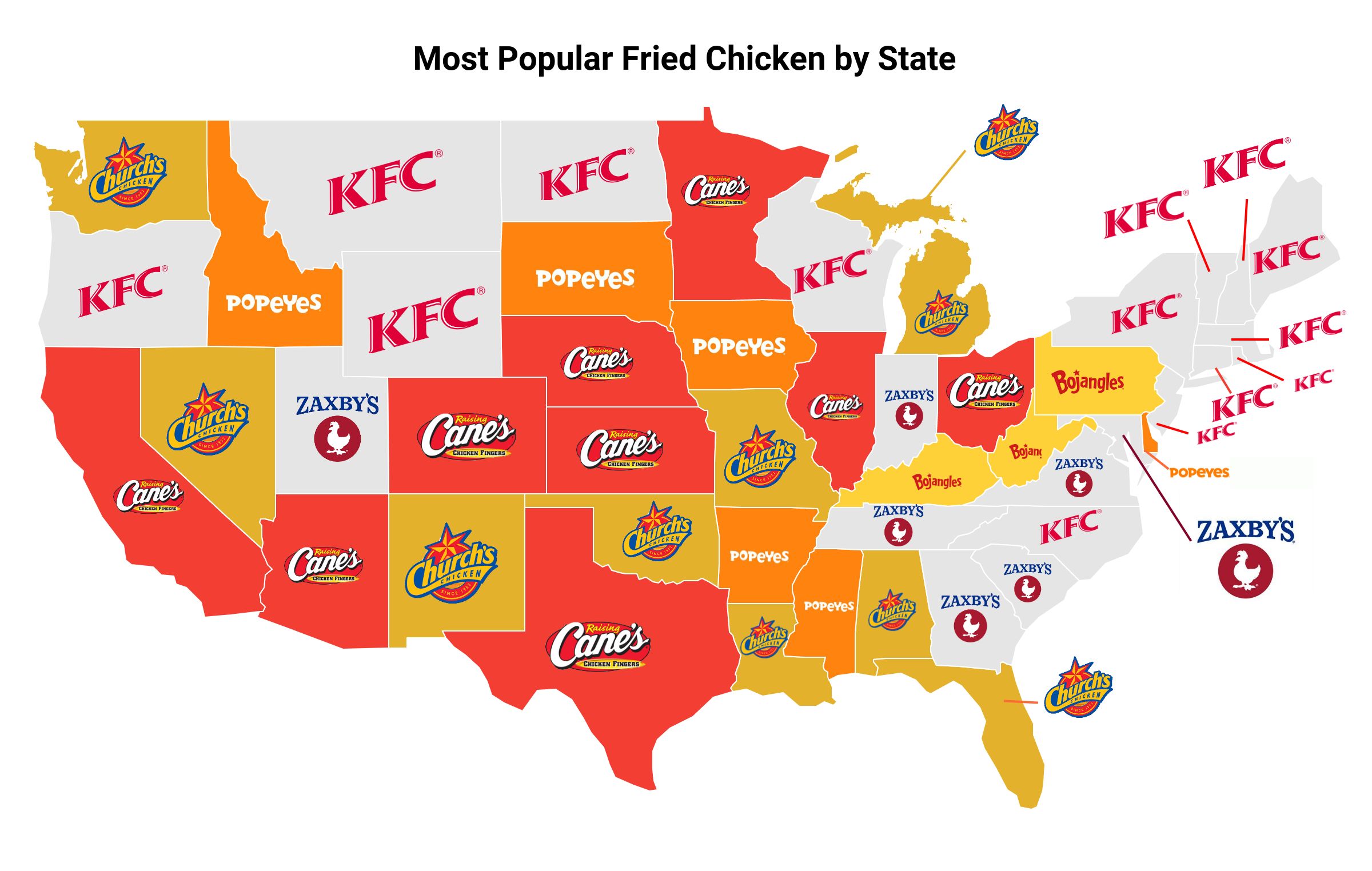 kfc map