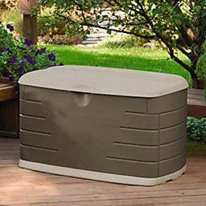 outdoor rubbermaid storage box