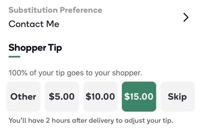 do you tip shipt target