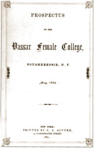 course catalog vassar