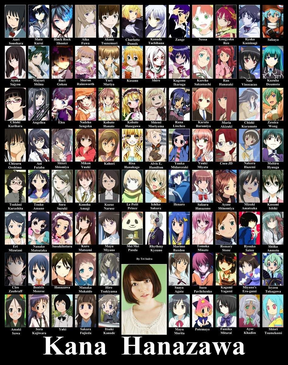 kana hanazawa roles