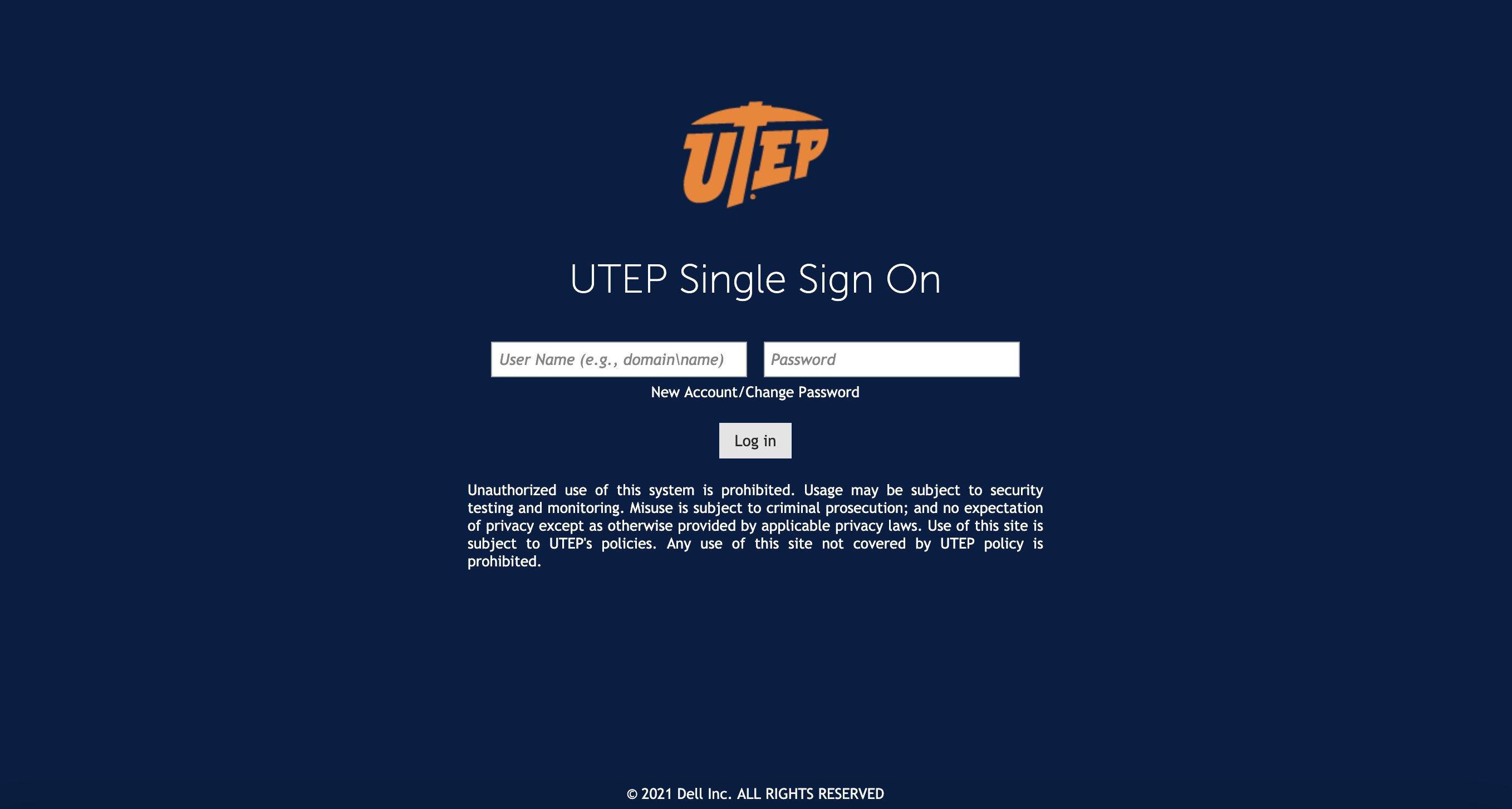 my utep