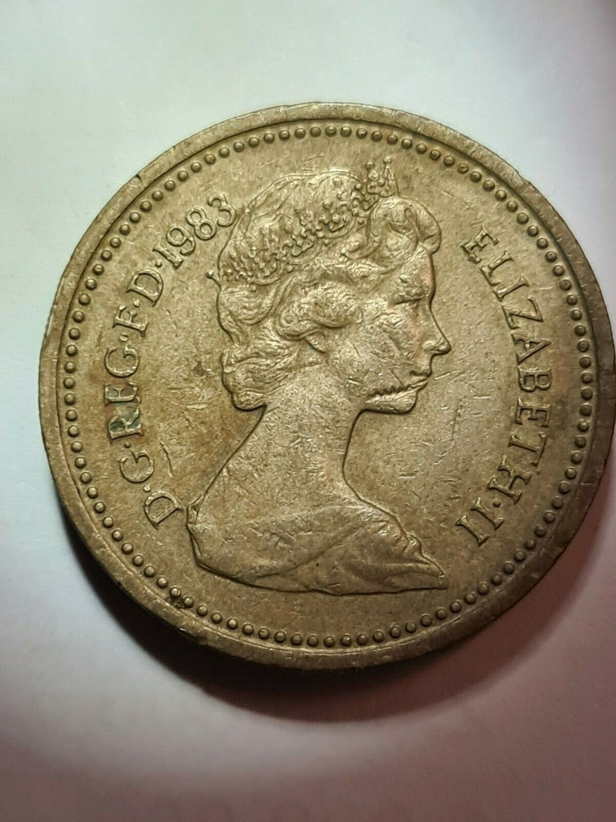 1983 english pound coin value