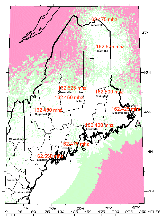 maine scanner frequencies