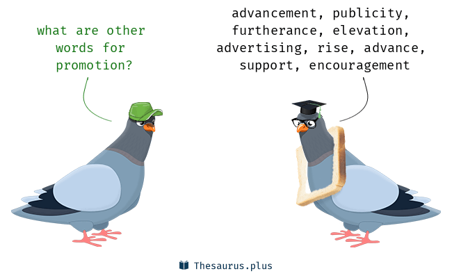 promotion thesaurus