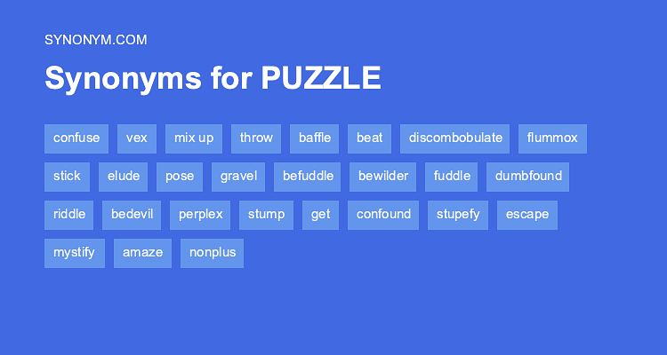 another word for puzzle
