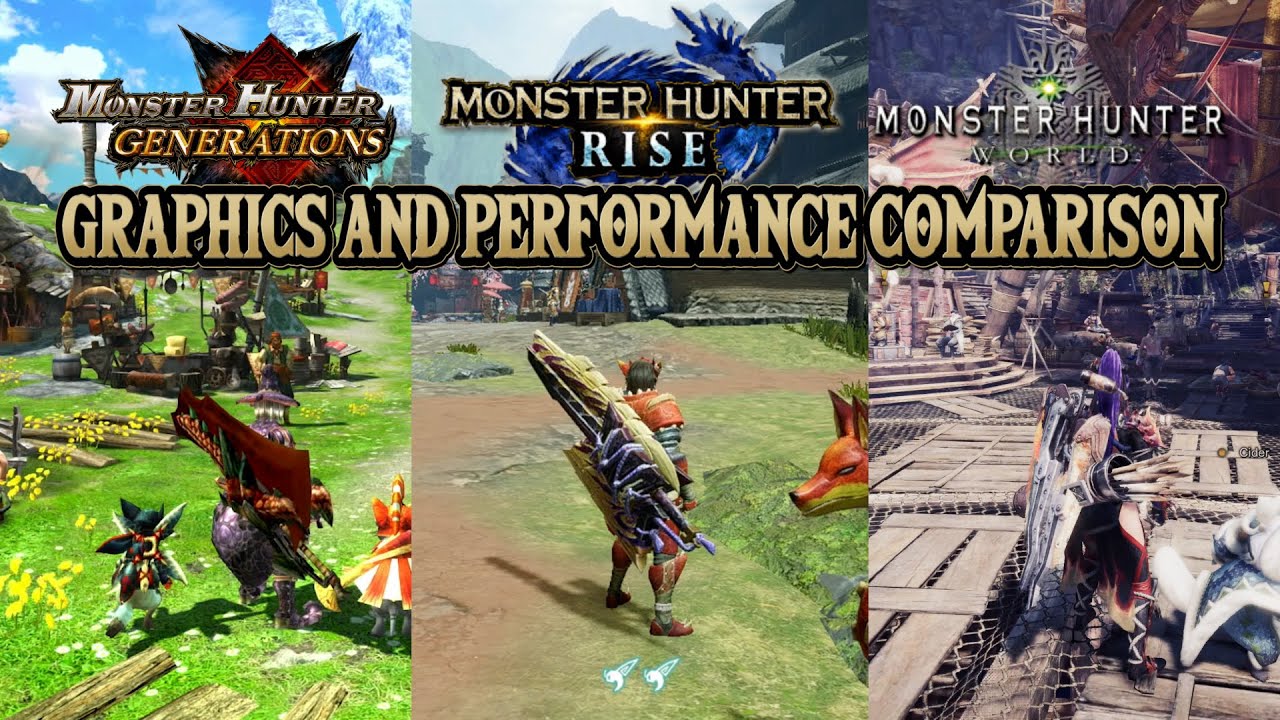 monster hunter world vs rise