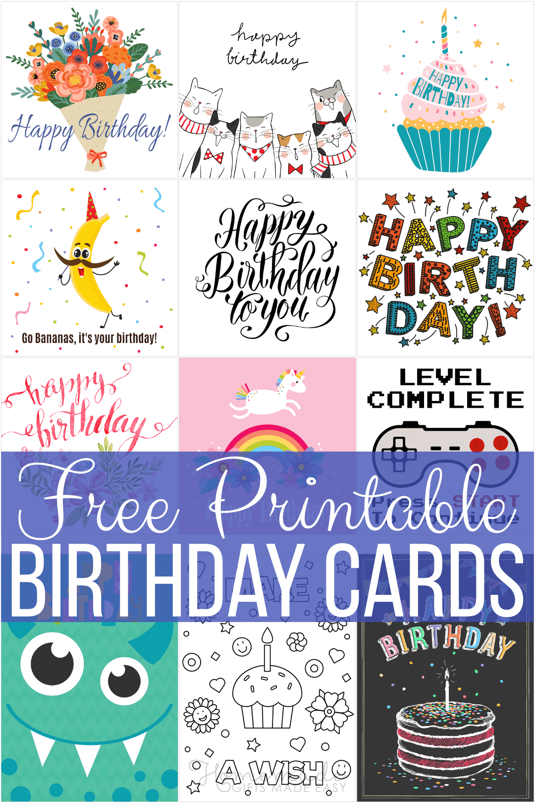 folding birthday card template