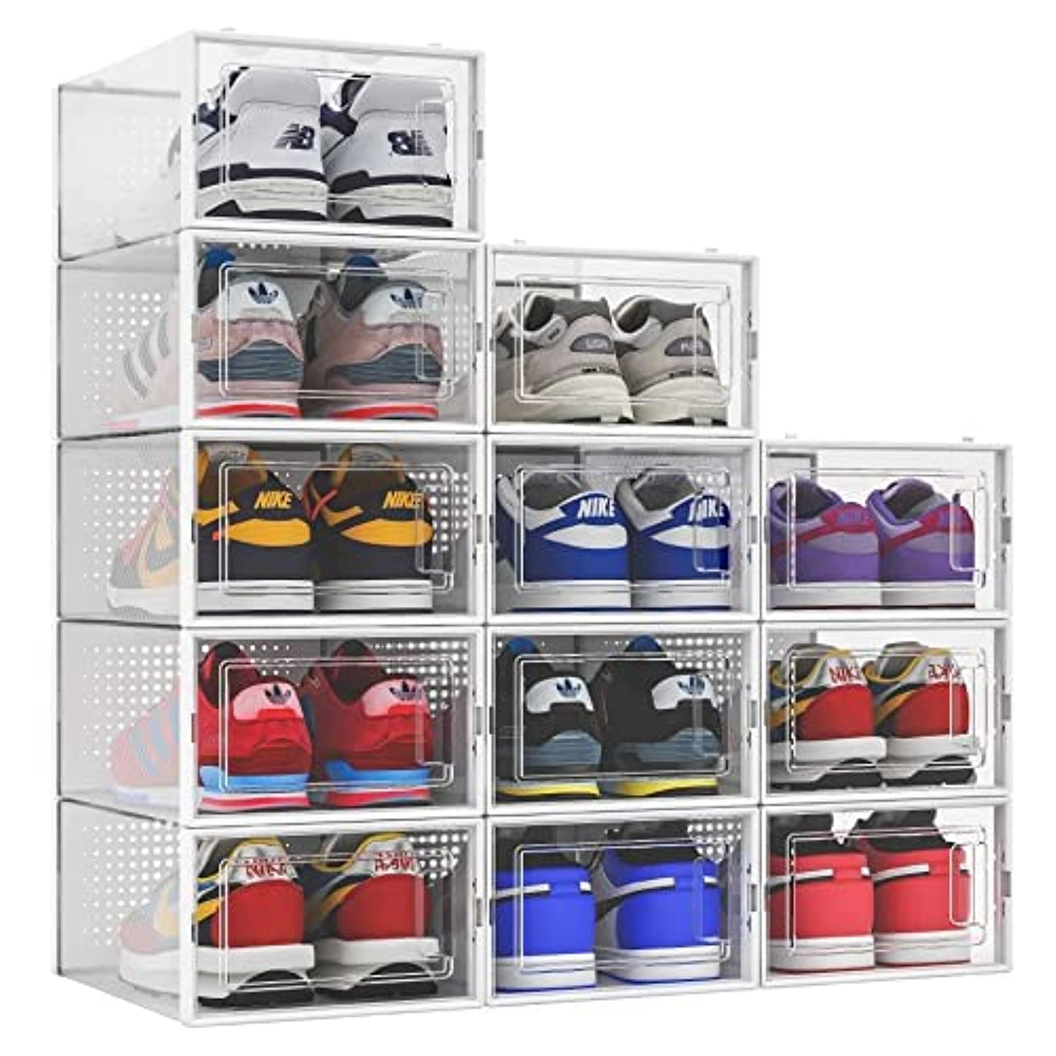 plastic shoe storage