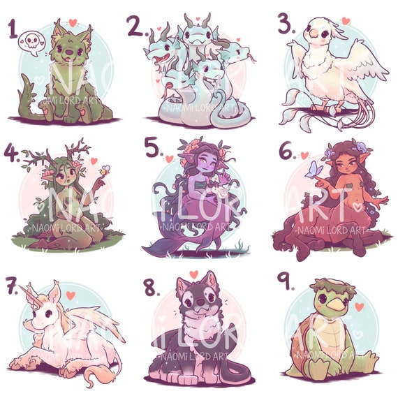 adorable mythical creatures