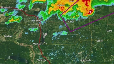 vilonia ar weather radar