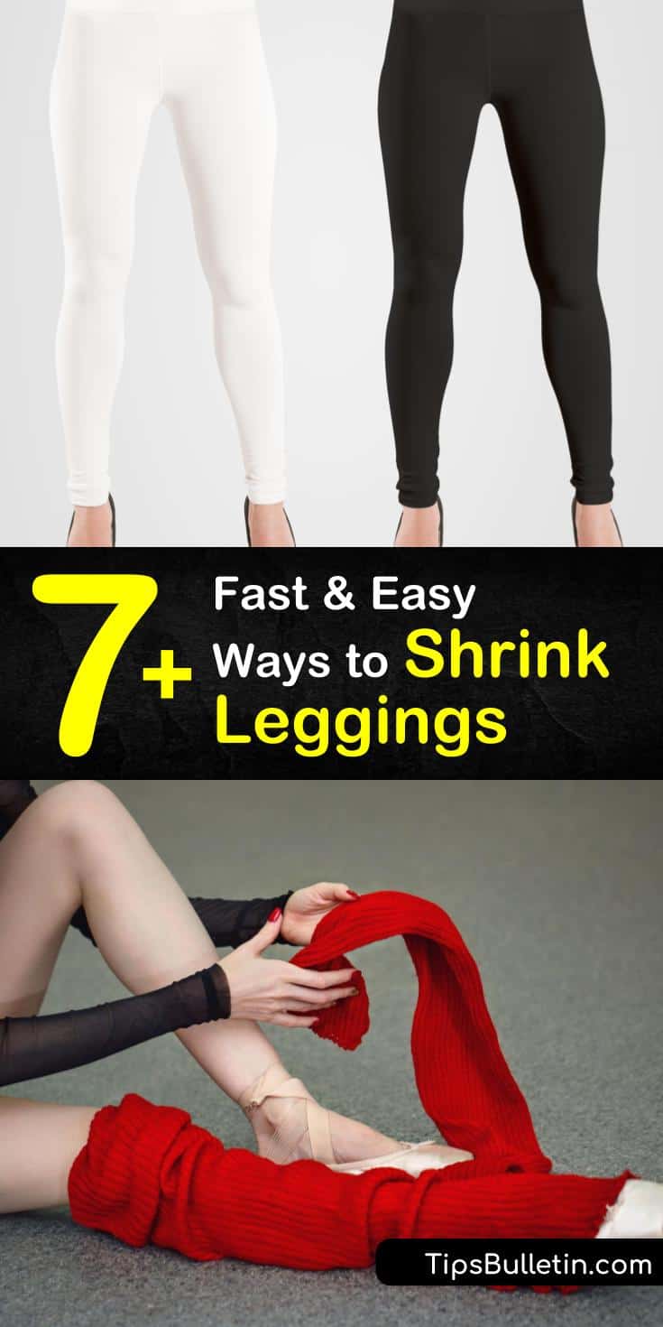 how to shrink leggings